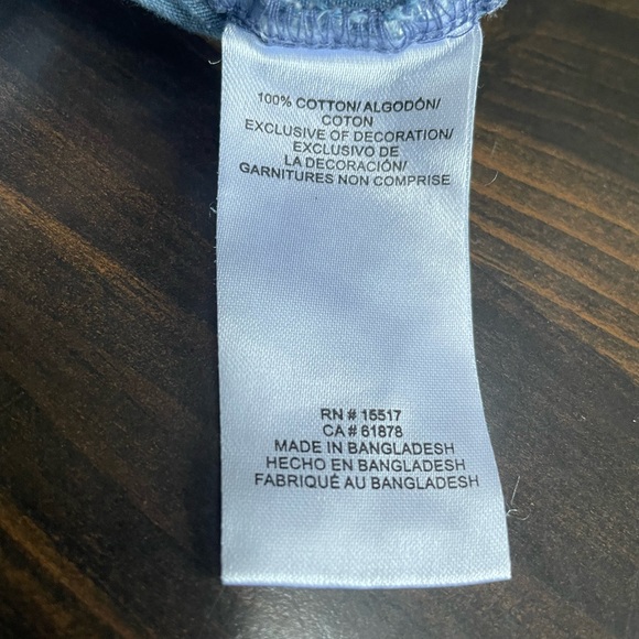 Kids Vince Camuto Denim Cotton Dress - Picture 7 of 7